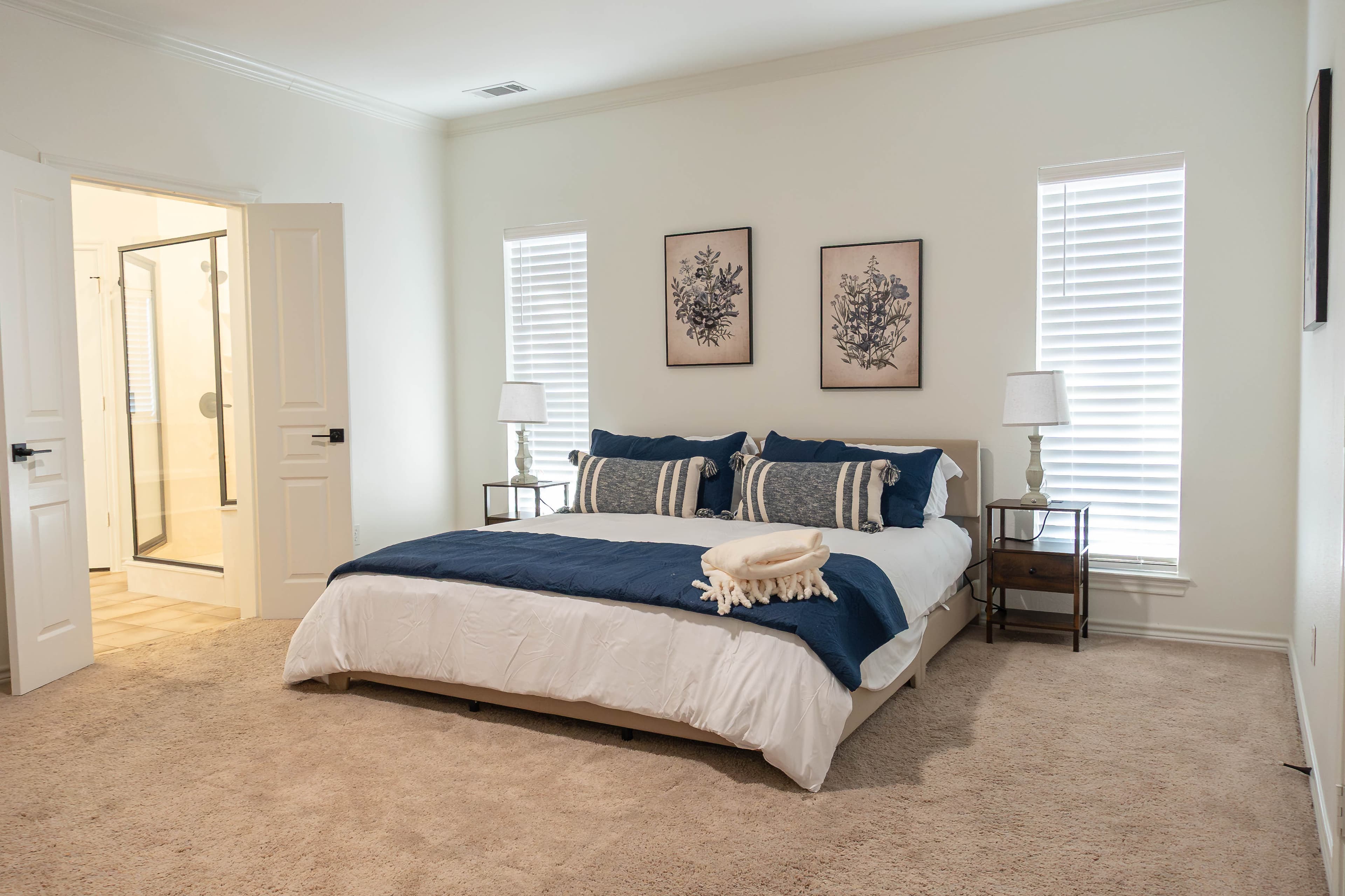 Master bedroom view 1