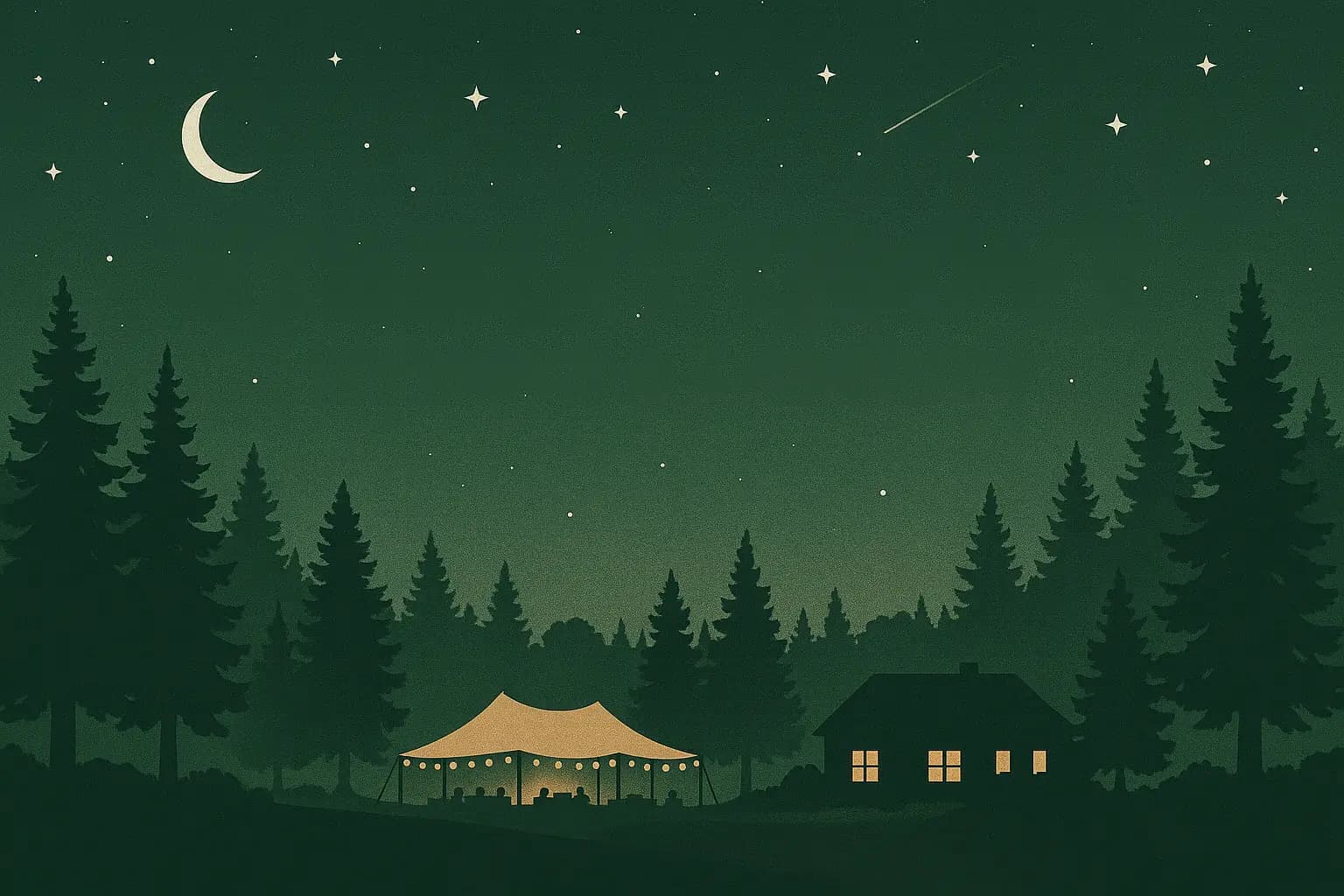 Starlit Grove — Events & Lodging